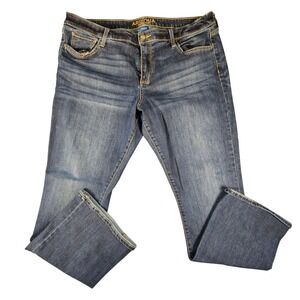 Arizona Jean Co Womens 17 Short Dark Wash Bootcut Stretch Denim Jeans 76163-5